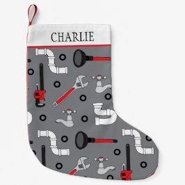 Plumber DIYer and Handyman Kleiner Weihnachtsstrumpf