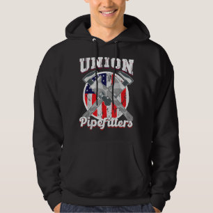 Plumber Gewerkschaft Pipefitter USA Klempner Handy Hoodie