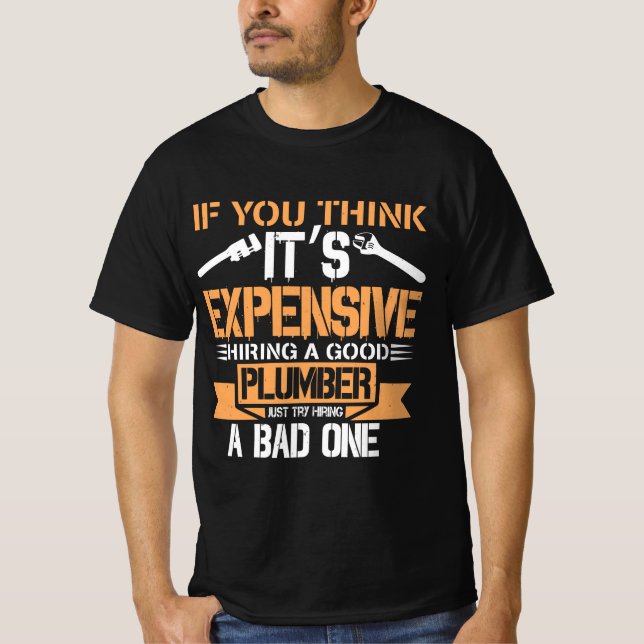 Plumber Gift Idea Plumber T-Shirt (Vorderseite)