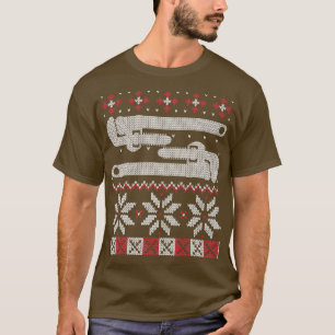 Plumber Wrench Ugge Christmas Sweater Pipes Gesche T-Shirt