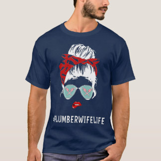 Plumbers Ehefrau Ehe für Jubiläum lustig T-Shirt