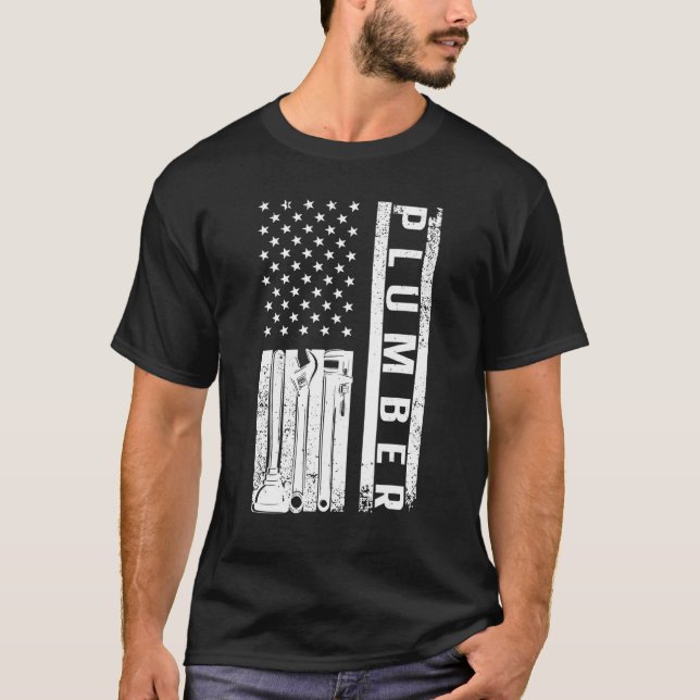 Plumbing For Men Women Master Plumber Handyman 7 T-Shirt (Vorderseite)