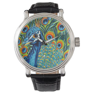Plumed Pfau I Armbanduhr