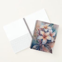 Plumeria at Dawn Notebook Notizbuch