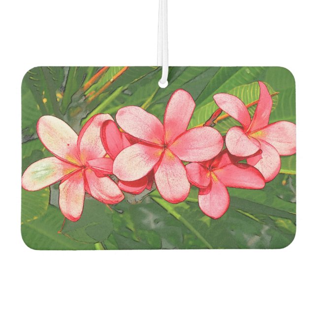 Plumeria Autolufterfrischer (Vorderseite)