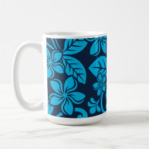 PLUMERIA (Blau x 2) Kaffeetasse