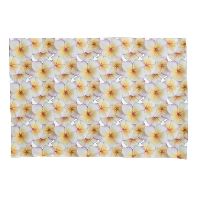 Plumeria Blooms Pillowcase Kissenbezug (Vorderseite)