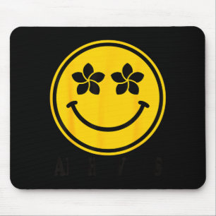 Plumeria-Blumen-Lächeln-Aloha-Hawaii-Strand-Sommer Mousepad