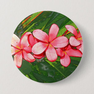 Plumeria Button