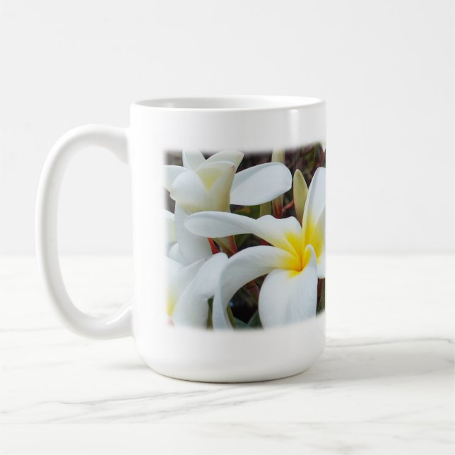 Plumeria Coffee Tasse 2 (Links)