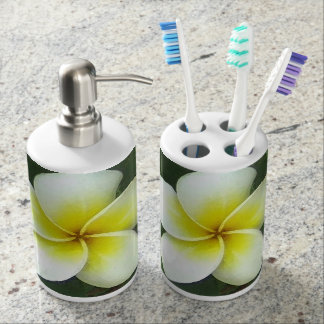 Plumeria-Extrem Badezimmer-Set