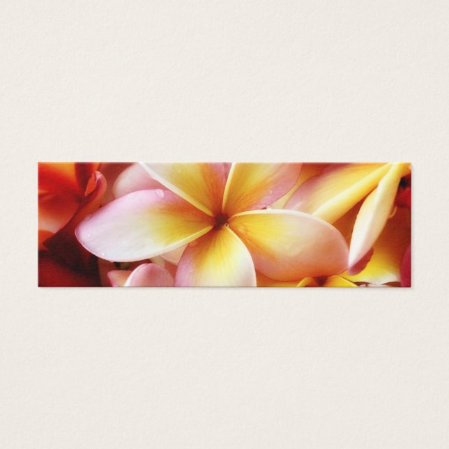 Plumeria Frangipani Hawaii Blume Maßgeschneiderte  (Vorderseite)