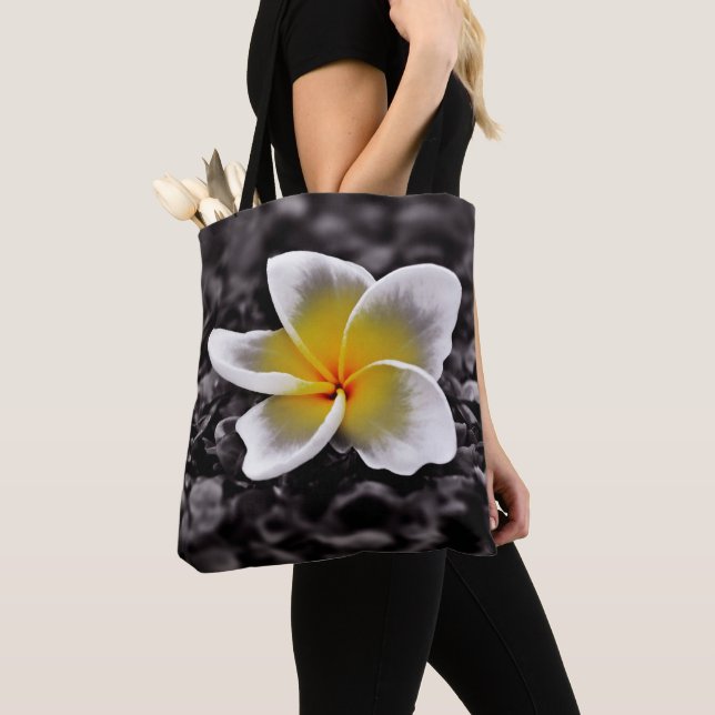 Plumeria Frangipani Hawaii Blume Tasche (Von Nahem)