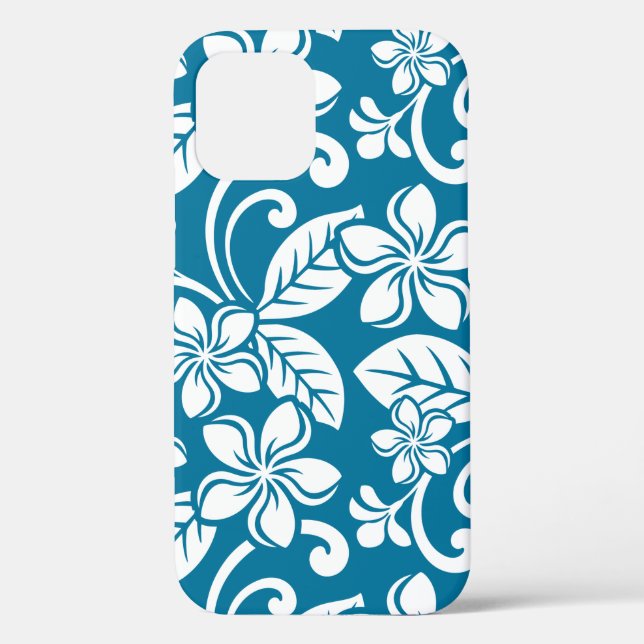 PLUMERIA (KARIBISCHE BLAU) Case-Mate iPhone HÜLLE (Rückseite)