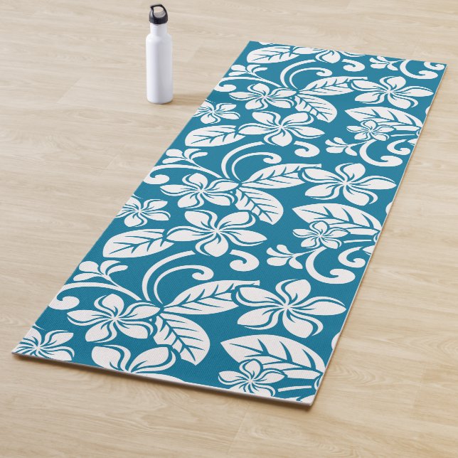 PLUMERIA (KARIBISCHE BLAU) YOGAMATTE (Beispiel)