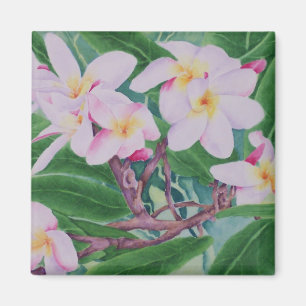 Plumeria Magnet
