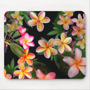 Plumeria Mouse Pad Mousepad