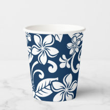 PLUMERIA (NAVY BLUE)