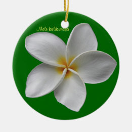 Plumeria Noël Ornement