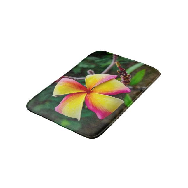 Plumeria rubra badematte (Schrägansicht)