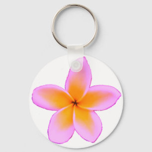 Plumeria Schlüsselanhänger