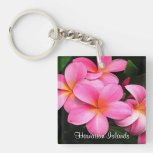 Plumeria-Schlüsselanhänger Schlüsselanhänger