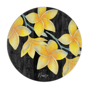 Plumeria Schneidebrett