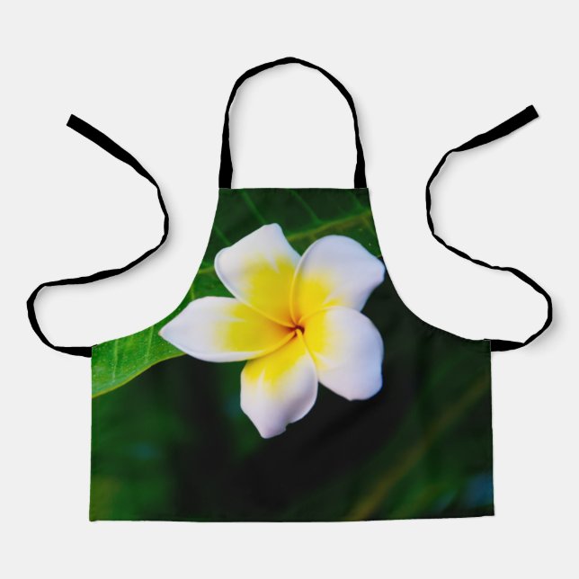 Plumeria Schürze (Vorderseite)