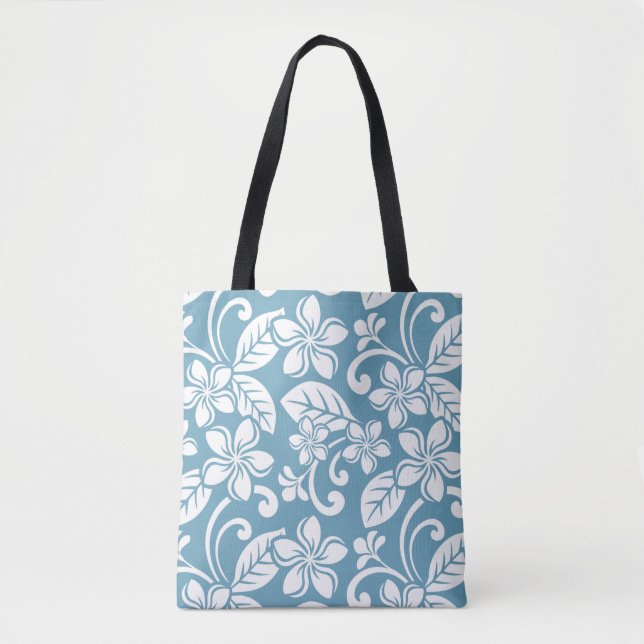 PLUMERIA (SLATE BLAUE) TASCHE (Vorderseite)