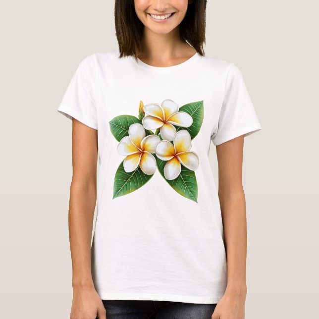 Plumeria T-Shirt (Vorderseite)
