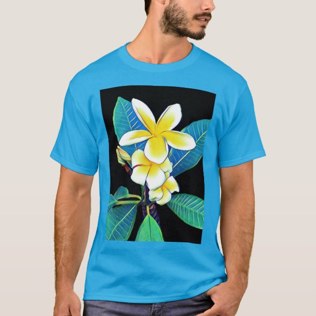 Plumeria T-Shirt (Vorderseite)