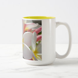 Plumeria Zweifarbige Tasse