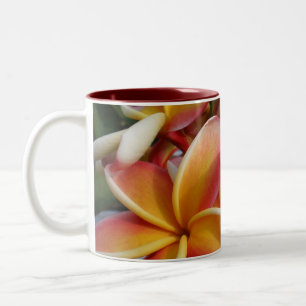 Plumeria Zweifarbige Tasse