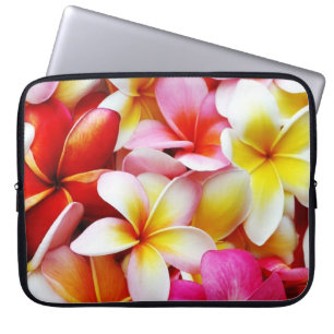 Plumeriafrangipani-Hawaii-Blume besonders Laptopschutzhülle
