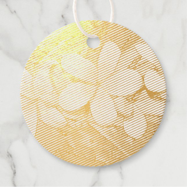 Plumerias Geschenkanhänger (Vorderseite)