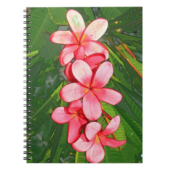 Plumerias Notizblock (Vorderseite)