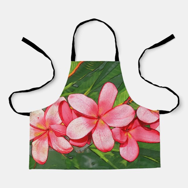 Plumerias Schürze (Vorderseite)