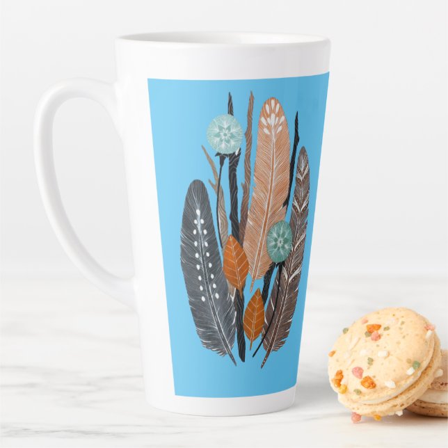 Plumes au crayon Mug (En situation)