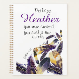 Plumes chrétiennes Esther Bible Verse Faith 2021