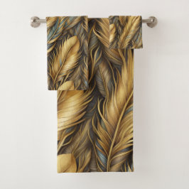 Plumes d'or Argent Art