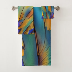Plumes en verre tendu AI Art Abstrait