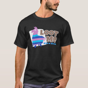 Plündere Mich Lama Schweiß Video Computerspiel Fan T-Shirt