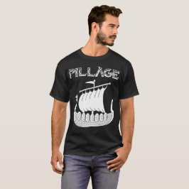 Plünderungs-T - Shirt Wikingers Longship