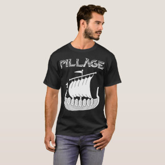 Plünderungs-T - Shirt Wikingers Longship