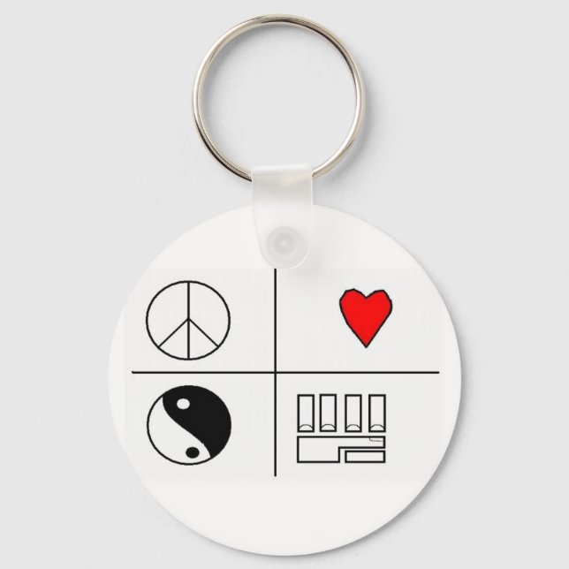 PLUR SCHLÜSSELANHÄNGER (Vorderseite)