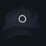 Plurationalistische Sohle Bestickte Baseballkappe<br><div class="desc">Das Symbol des Kreises der Vernunft und des pluralistischen Rationalismus.</div>