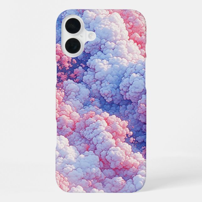 Plus Candy Cloudscape - IPhone 16 Coque (Verso)