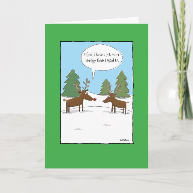 Plus de carte de voeux de plaisanterie de Noël (Devant)