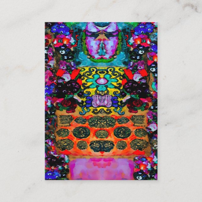 Plus de cartes de visite de ~ de couleurs grands (Devant)