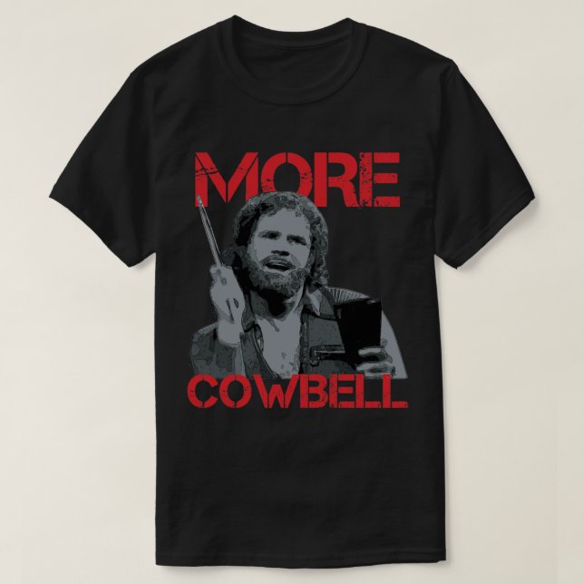 Plus de Cowbell ! T-shirt classique (Design devant)
